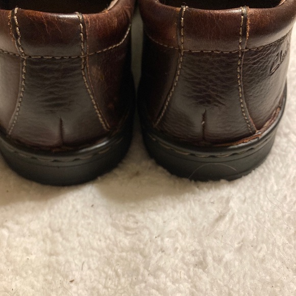 Men's Size 8 Clarks Collection Soft Cushion With Ortholite Loafers Brown - Picture 11 of 11